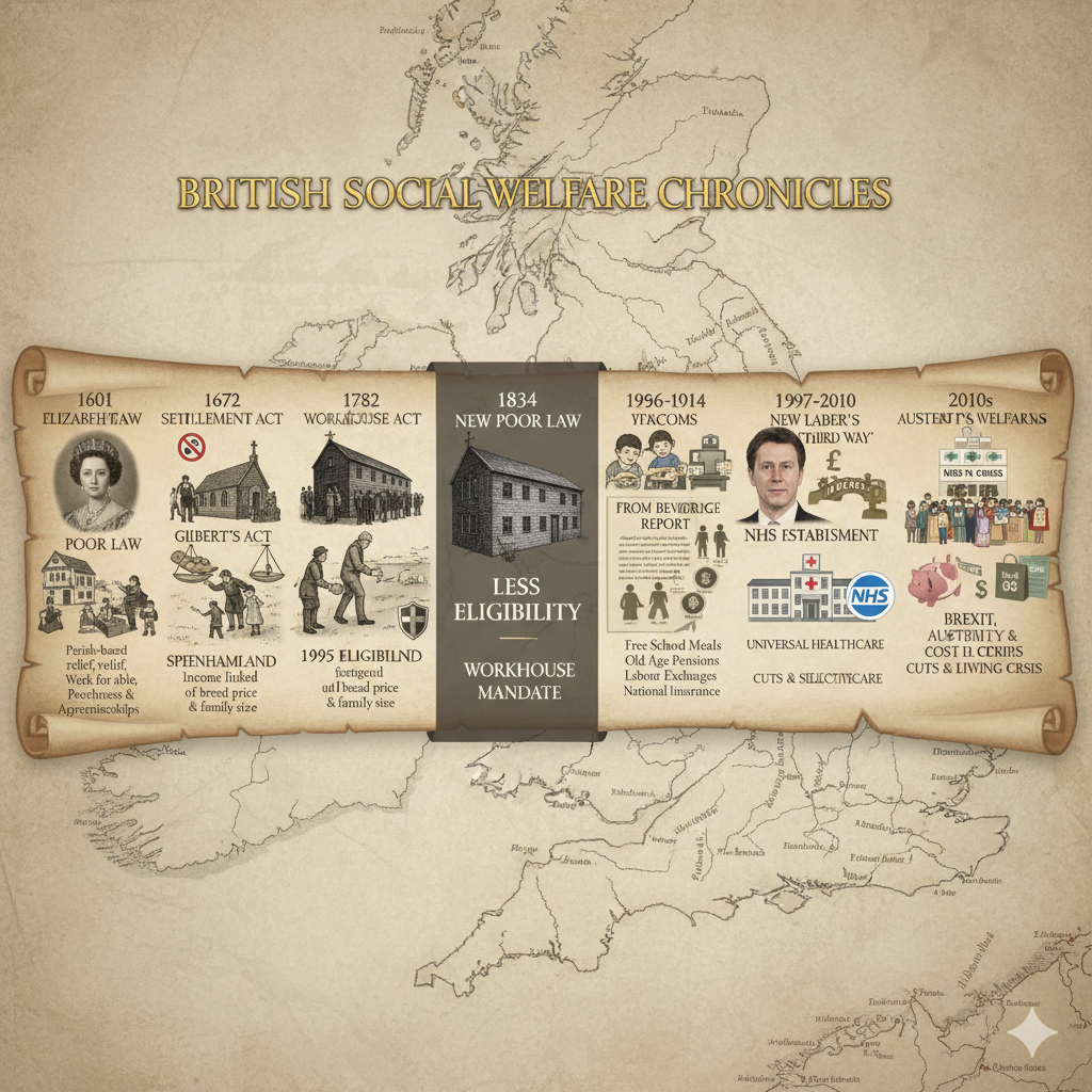 영국 사회복지행정 연대기